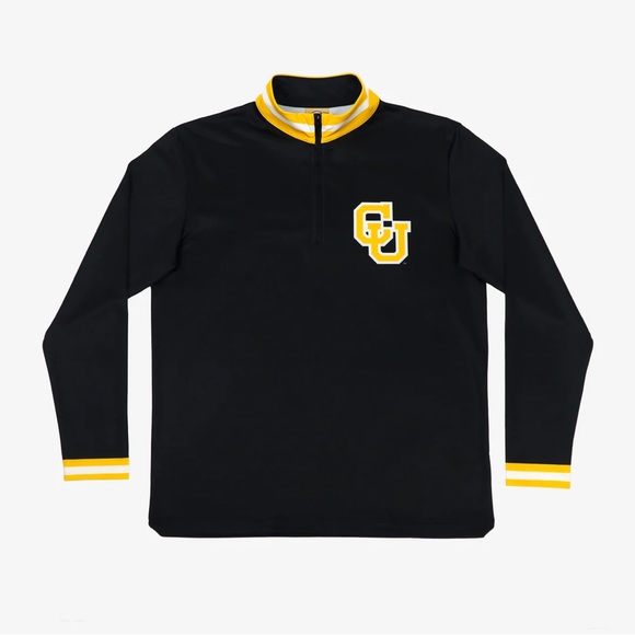 NWT University of Colorado-Boulder “retro” 1/4 zip SKO BUFFS 19Nine Brand - Picture 1 of 5